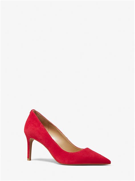 michael kors alina flex pumps|michael kors denim suede pumps.